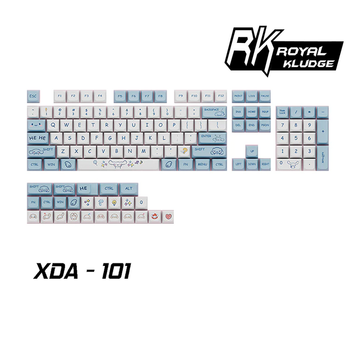 Royal Kludge PBT Keycaps Keys HSA & XDA