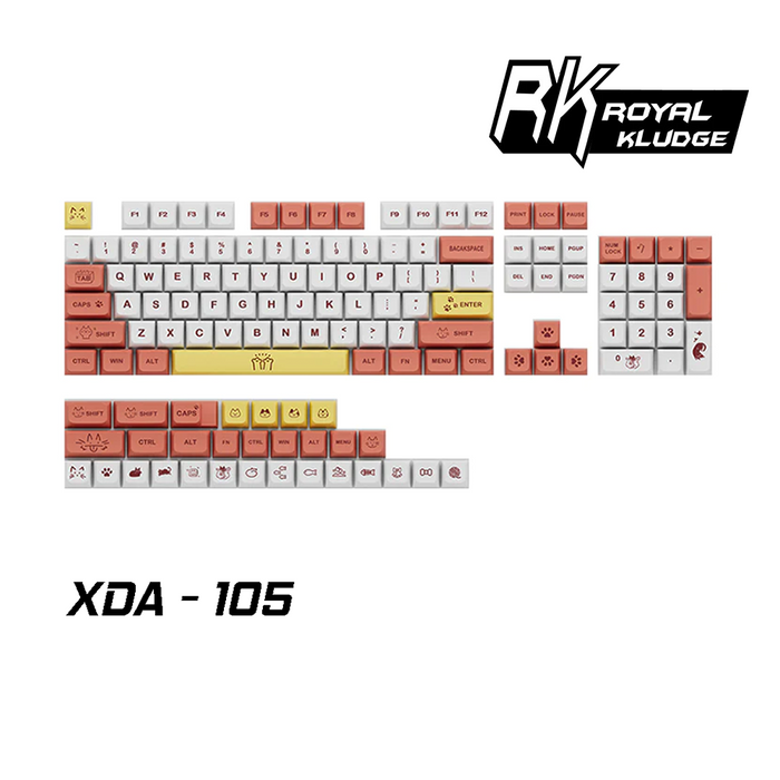 Royal Kludge PBT Keycaps Keys HSA & XDA
