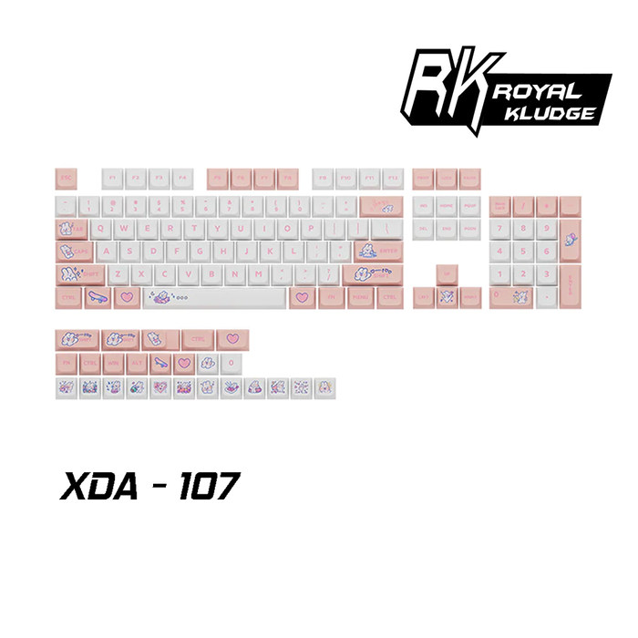 Royal Kludge PBT Keycaps Keys HSA & XDA