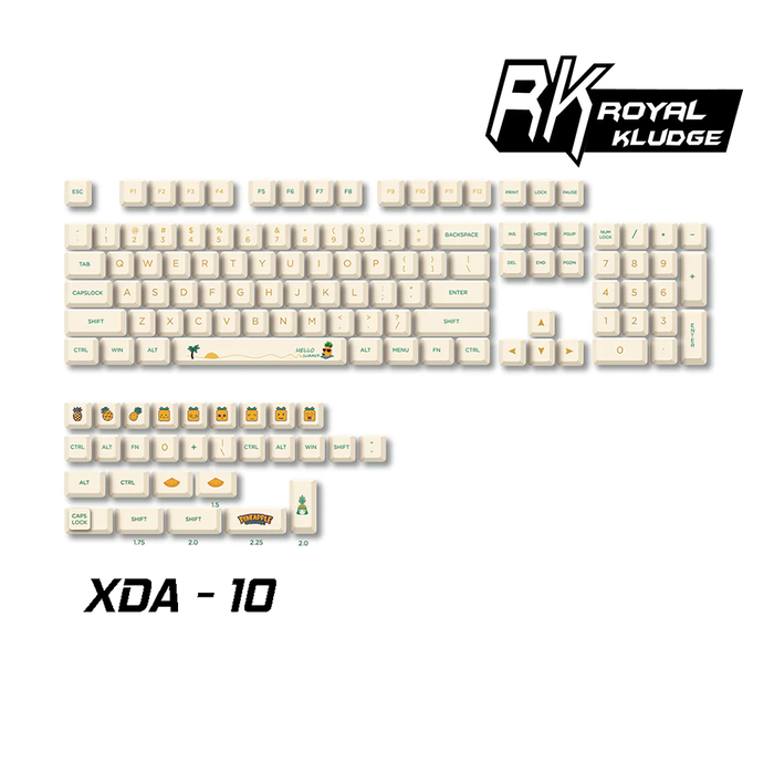 Royal Kludge PBT Keycaps Keys HSA & XDA