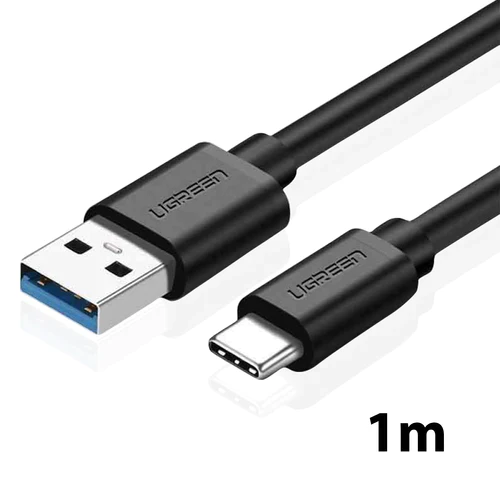 UGreen USB-C Cable Male to USB 3.0 A 1M  - Black [US184/20882]