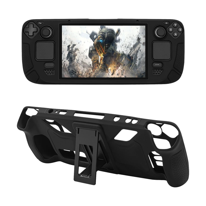 Soft Silicone Protective Cover for Steam Deck Case Anti-Scratch Shockproof  Frame