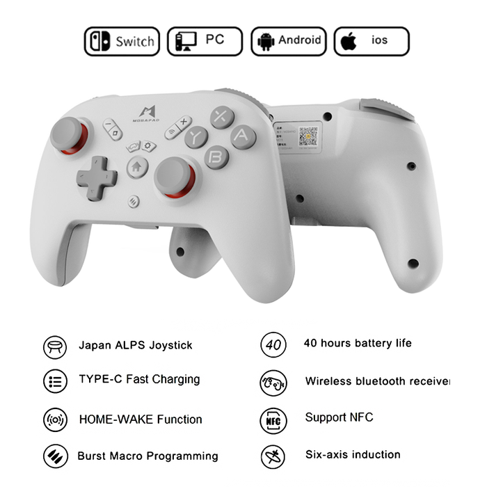 Mobapad M073 Gaming Controller for NS , PC , Android and IOS — GAMELINE