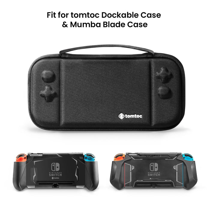 Tomtoc Dockable Case Combo for Nintendo Switch - Black [A05-029D01]