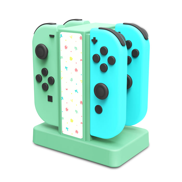 Lucky Fox Joy-Con Charge Stand for Nintendo Switch - Pastel Green