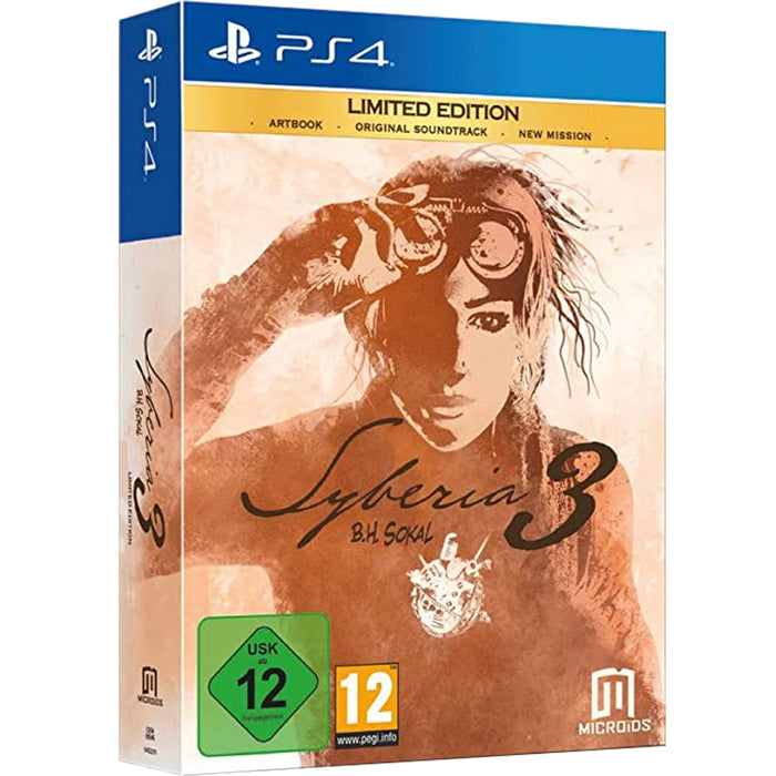 PS4 Syberia 3 Limited Edition (R2)