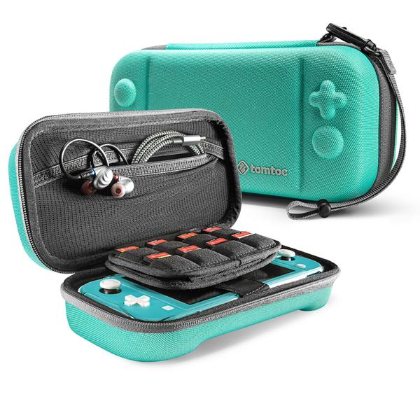 Tomtoc Travel Case for Nintendo Switch Lite (Turquoise) — GAMELINE