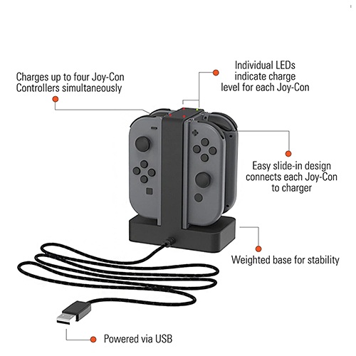 PowerA Joy-Con Charging Dock for Nintendo Switch