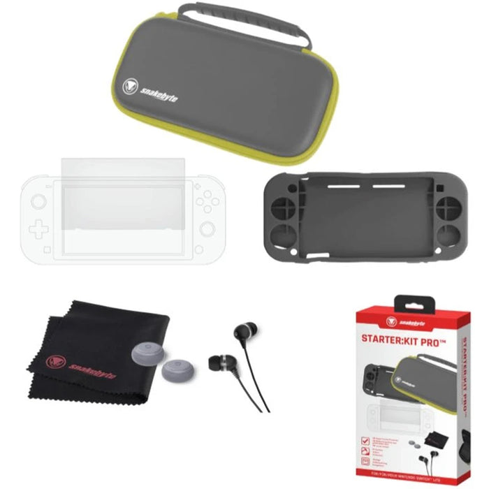 Snakebyte Starter Kit Pro for Nintendo Switch Lite - Yellow