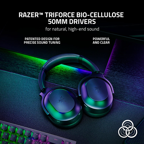 Razer Wireless Barracuda Pro Gaming Headset with Hybrid ANC - Black