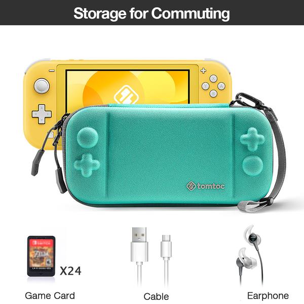 Tomtoc Travel Case for Nintendo Switch Lite - (Turquoise)