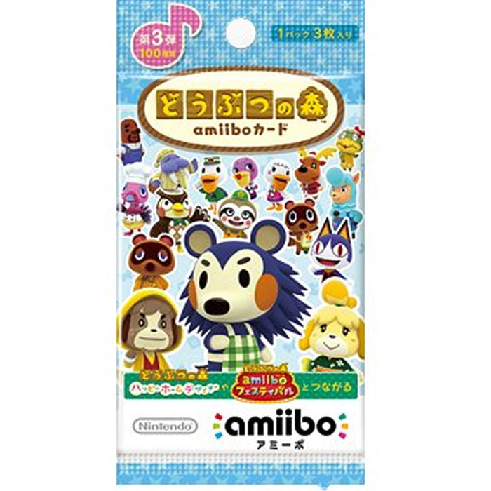 Nintendo Amiibo Card: Amiibo Series Volume 3 (JP)