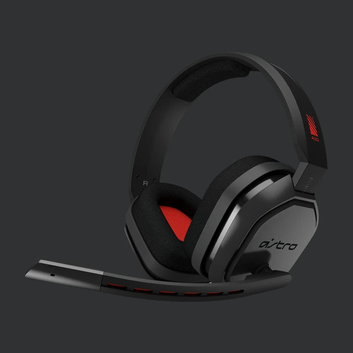 Logitech Astro A10 Headset Gen 1 for PC - Gray Red