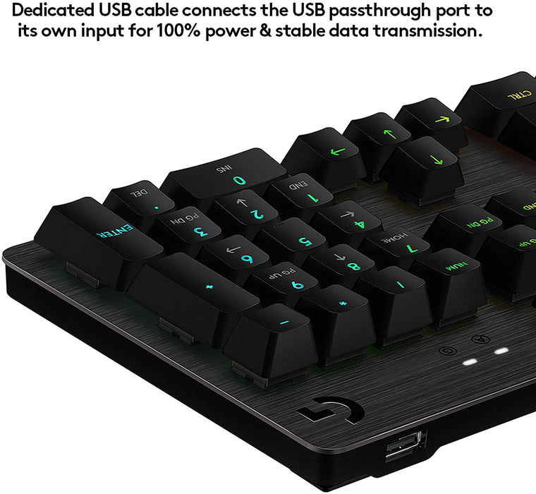 Logitech G512 Carbon RGB Gaming Keyboard GX - Linear