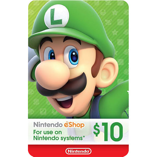 Nintendo eShop Digital Gift Card - USD10