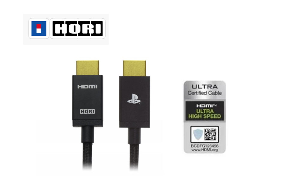 Hori Ultra High Speed HDMI Cable for PS4 and PS5 - 2 Meters [SPF-014A]