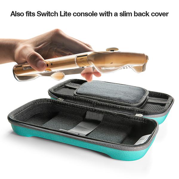 Tomtoc Travel Case for Nintendo Switch Lite - (Turquoise)