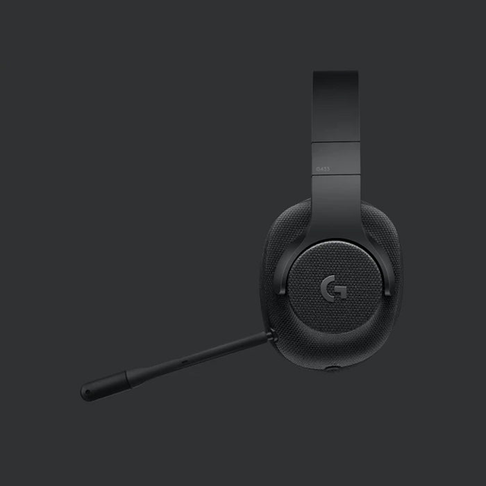 Logitech G433 7.1 Wired Surround Sound Gaming Headset - Black