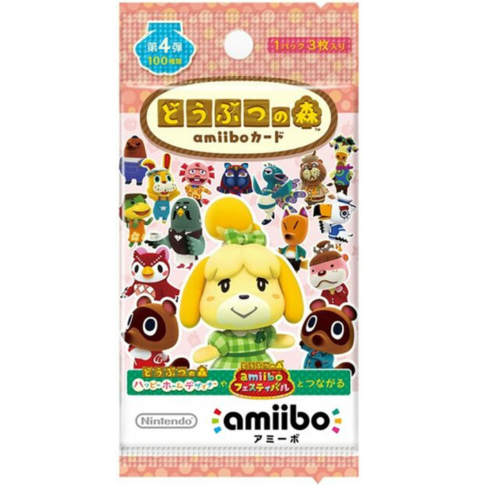Nintendo Amiibo Card: Amiibo Series Volume 4 (JP)