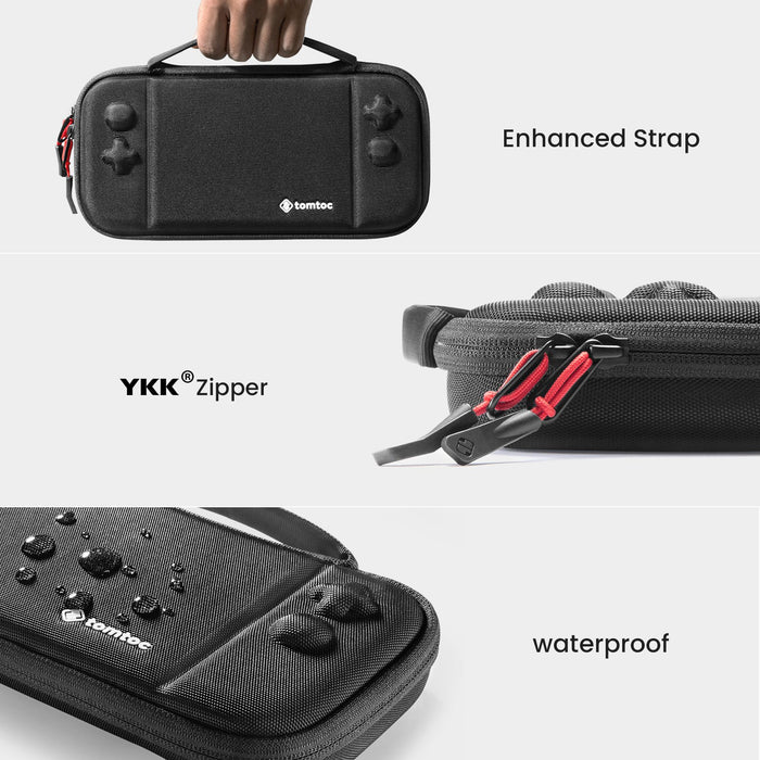 Tomtoc Dockable Case Combo for Nintendo Switch - Black [A05-029D01]