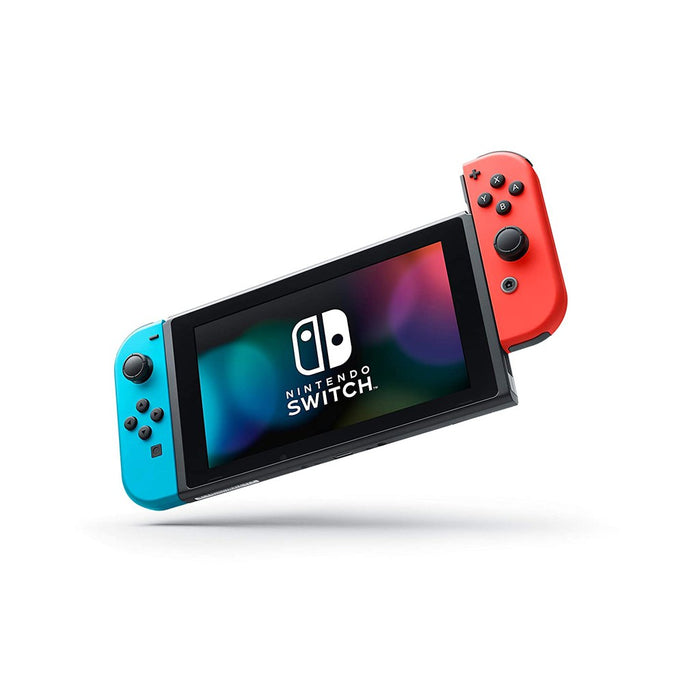 Nintendo Switch V2 Console - Neon Blue Red