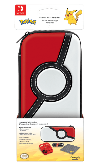 PDP  Starter Kit - Pokeball Edition for Nintendo Switch (500-121)