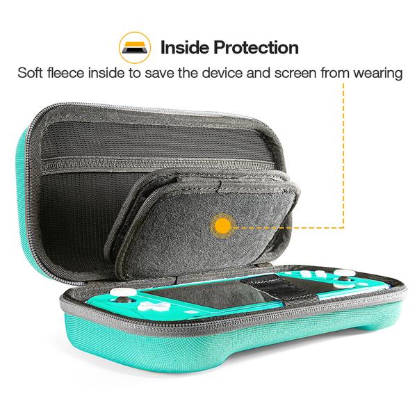 Tomtoc Travel Case for Nintendo Switch Lite - (Turquoise)