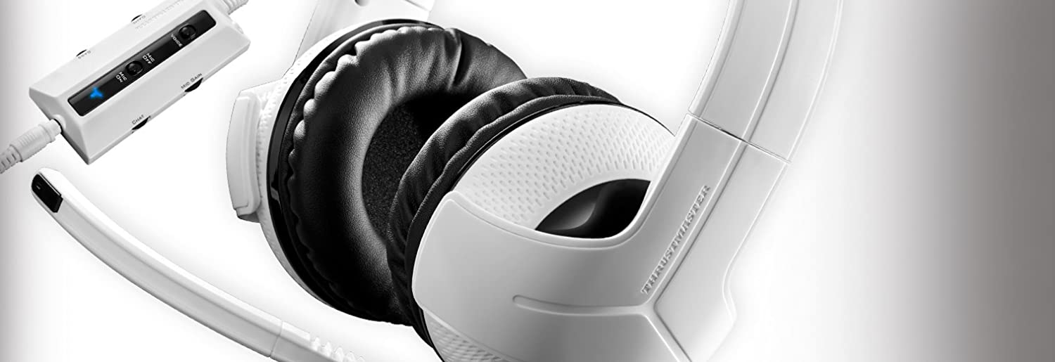 THRUSTMASTER Y300 CPX Gaming Headset - White Black