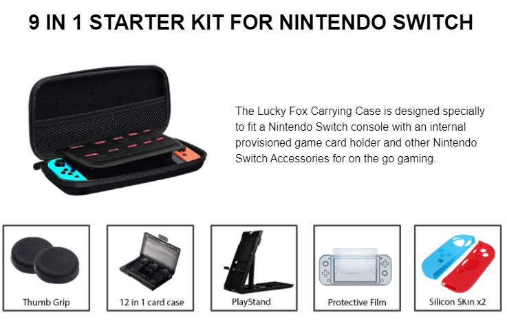 Nintendo switch online accessories starter kit