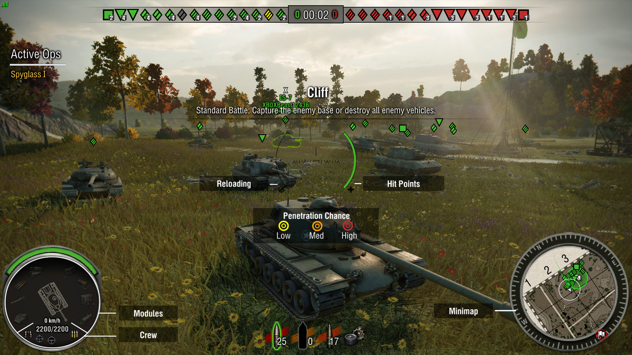 Xbox 360 World of Tanks GAMELINE