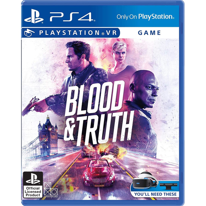 PS4 VR Blood & Truth (R3)