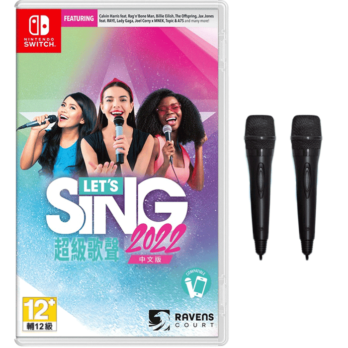 Nintendo Switch Let`s Sing 2022 with Double Mic (ASIA)
