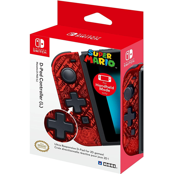 Hori Wireless D-pad Left Contoller for NS - Mario [NSW-118A]