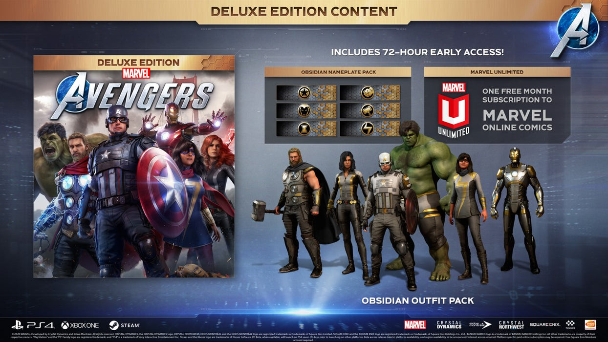 PS4 Marvel's Avengers Deluxe Edition (R3)