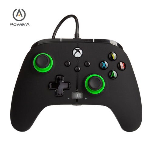 PowerA Wired Enhanced Controller for Xbox - Green Hint