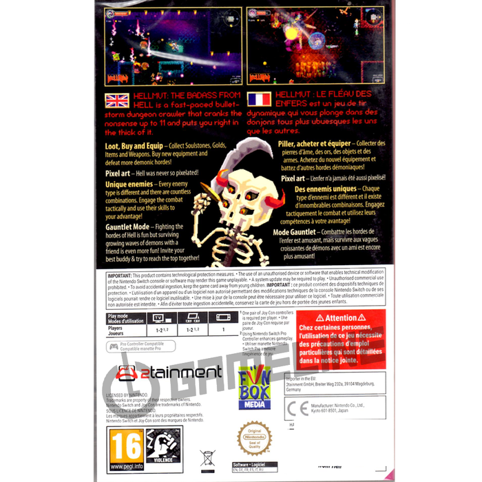 Nintendo Switch Hellmut The Badass from Hell (EU)