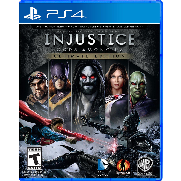 PS4 Injustice Gods Among Us Ultimate Edition (R1)