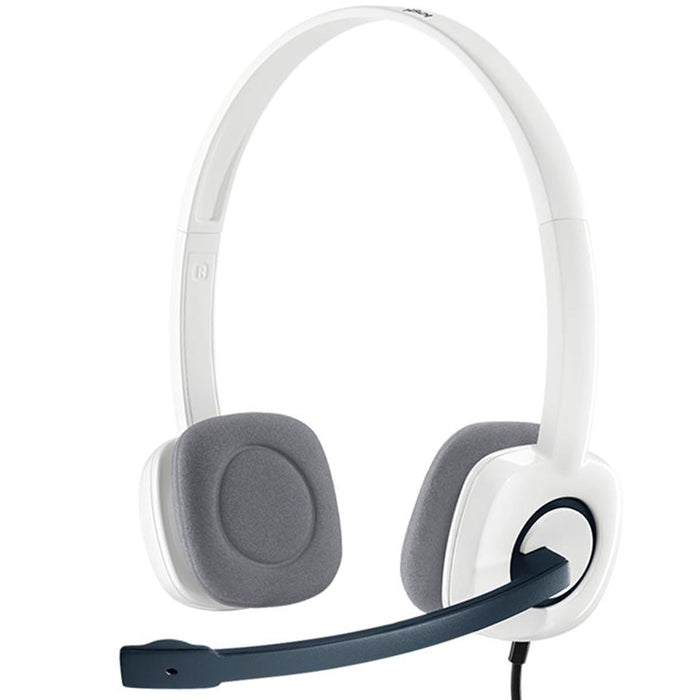 Logitech H150 Stereo Headset - Cloud White