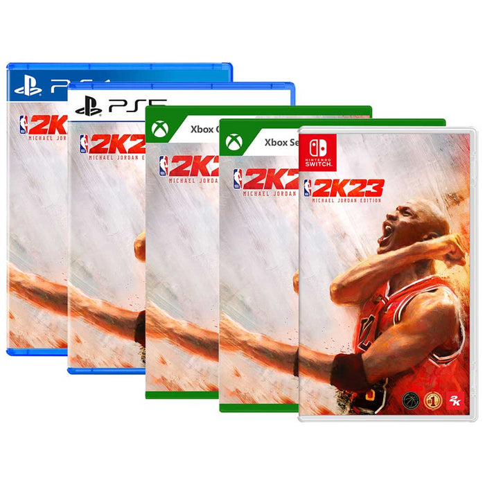 PlayStation Xbox and Nintendo Switch NBA 2K23 Michael Jordan