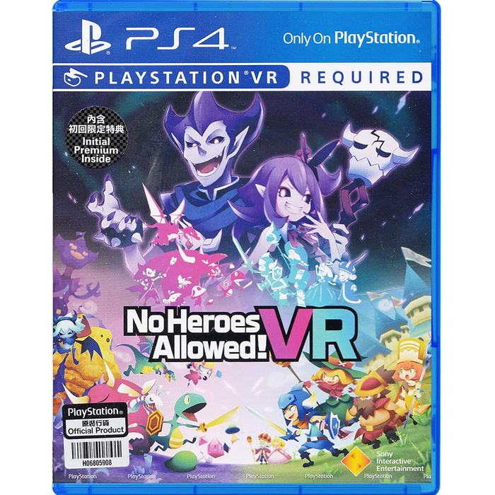 PS4 VR No Heroes Allowed! (R3) - Main Image