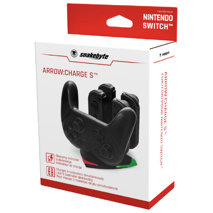Snakebyte Arrow Charge S for Nintendo Switch