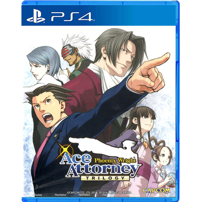 PS4 Phoenix Wright Ace Attorney Trilogy (R3)