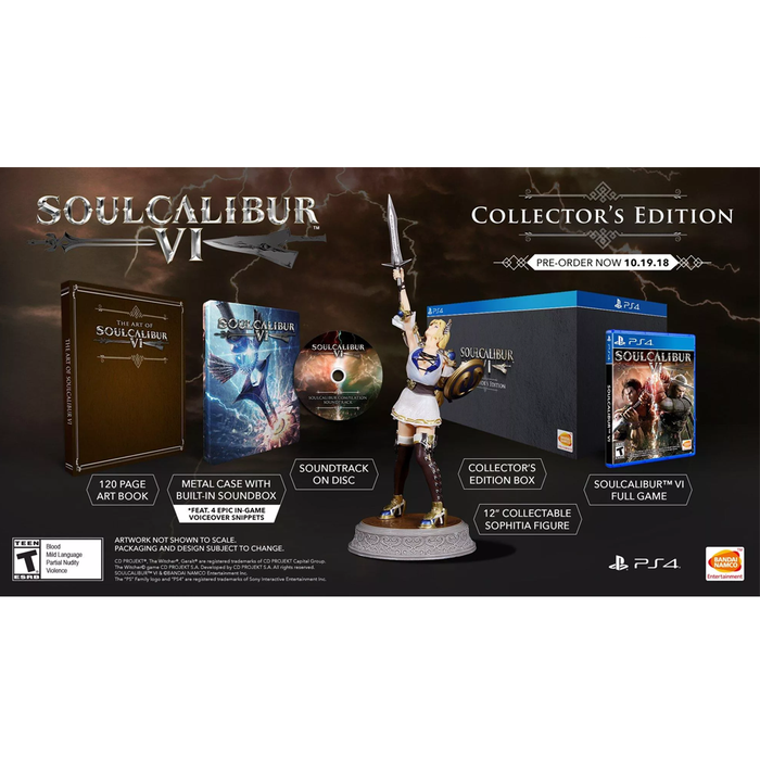 PS4 Soul Calibur 6 Collector`s Edition (R3)