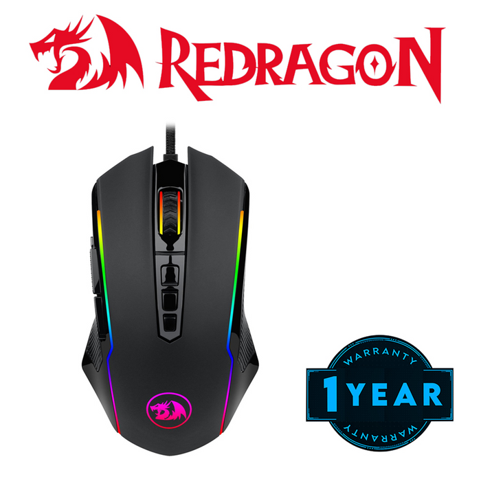 Redragon Wireless M910-KS RANGER LITE Gaming Mouse [8000 DPI] - Black