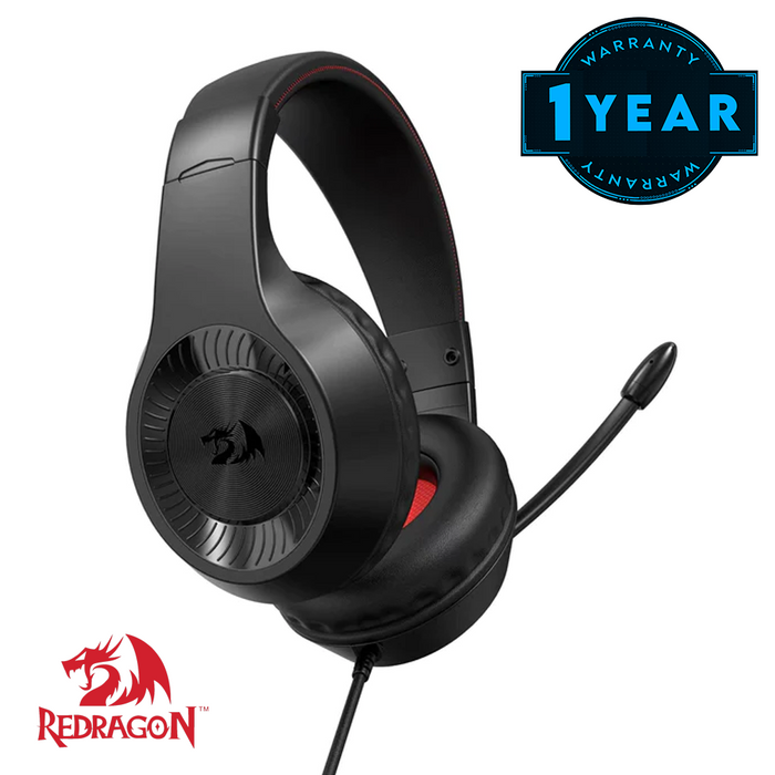 Redragon Wired H130 Pelias Gaming Headset - Black