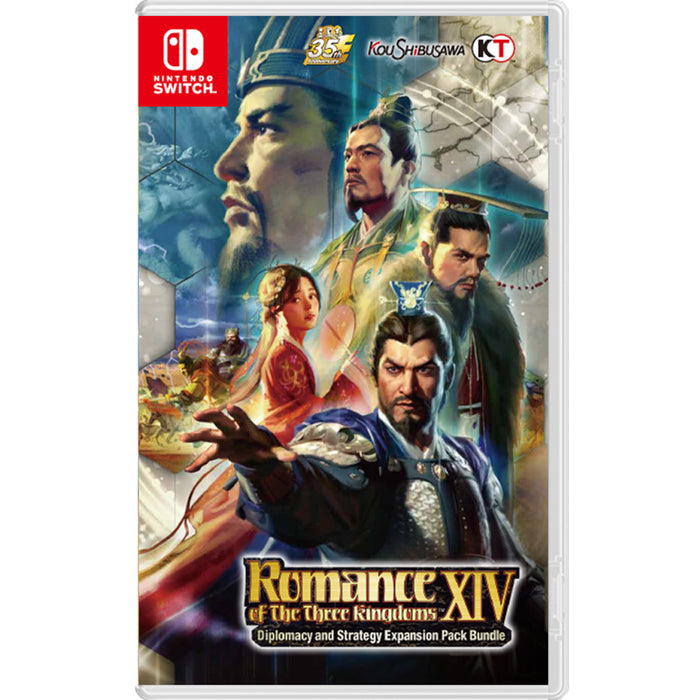 Nintendo Switch Romance of the Three Kingdom XIV Diplomacy and Strategy Expansion Pack Bundle (ASIA)