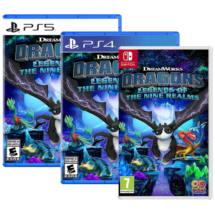 Dragons Legends of the Nine Realms for Nintendo Switch and PlayStation