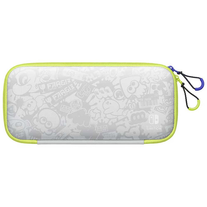 Nintendo Carrying Case & Screen Protector for NS OLED Model - Splatoon 3