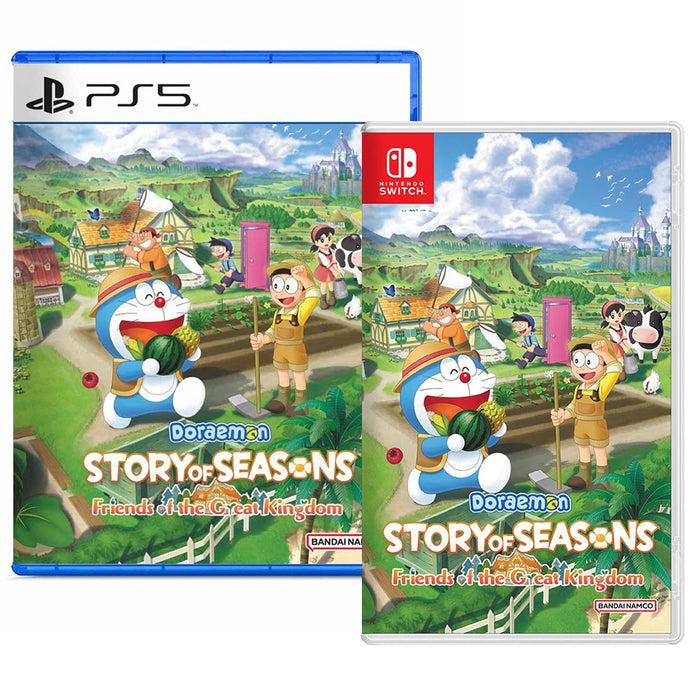 Doraemon Story of Seasons Friends of the Great Kingdom for NS & PS5