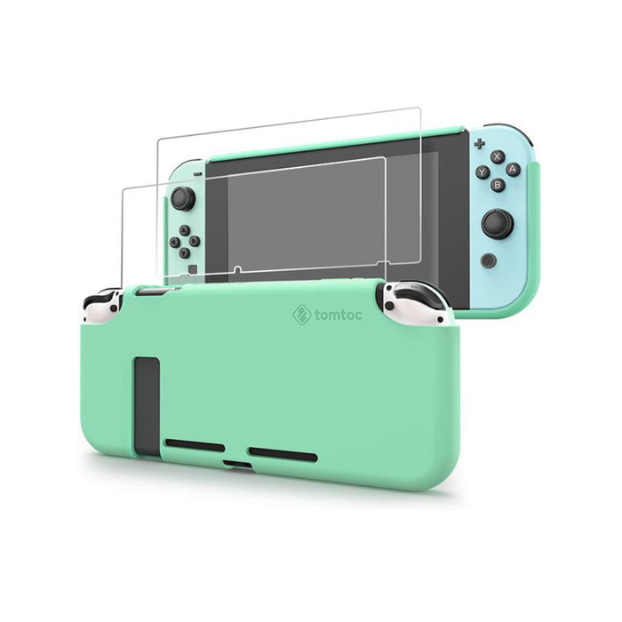 Tomtoc Liquid Silicone Case for Nintendo Switch (Green)